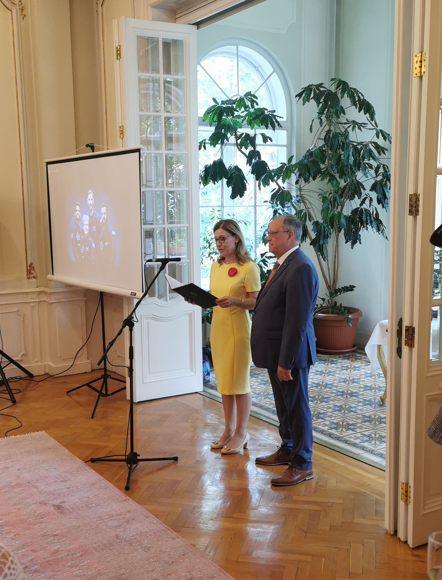 Recepție în onoarea lui Tibor Kapu, 10 iulie 2025.